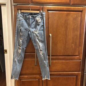 Aeropostale Blue Jeans Distressed Casual
